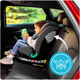 Автокрісло Kidnort Radjur DK-080137 40-150 см чорне (5902983624813) - зображення 8