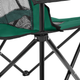 Крісло туристичне Nils Camp NC3302 Green-Black (5908261680861) - зображення 4