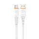 Кабель Avantis A127 USB-A to USB-C 3А 1м Белый Быстрая зарядка - изображение 1