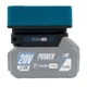 Акумуляторний інвертор напруги (перетворювач 20V=220V,USB) PROFI-TEC 20V PCB3020 (без акумуляторів та зарядного, в коробці) (005941) - изображение 7