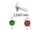 Блок живлення для ноутбука ASUS 19V 2.1 A 40W (2.5*0.7) White. ORIGINAL (ADP40PH BB). Оригінальний Блок живлення до нетбука ASUS з разьемом живлення : 2.5 mm x 0.7 mm . Зарядний пристрій для нетбука ASUS EEEPC. (63936) - зображення 2