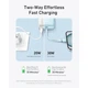Зовнішній акумулятор Anker Zolo Power Bank 10,000mAh 30W із вбудованим кабелем USB-C, швидке заряджання iPhone 16/15 серії, MacBook, Galaxy, iPad тощо - зображення 8