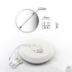 Світлодіодний LED світильник MOON 50W R Esllse 3000К-6500К 380×65мм ON/OFF WHITE/SILVER 220V IP40 бiлий - зображення 8