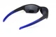 Очки поляризационные BluWater Daytona-2 Polarized (gray), серые в черно-синей оправе - изображение 4