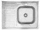 Кухонная мойка KRONER (KRP) Polierte-6080R D0.6T160 - изображение 1