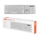 Клавіатура ножнична 2E KS270 109key, WL/BT, EN/UK, сріблясто-білий - изображение 11