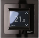 Терморегулятор Devi Devireg Touch +5...45° сенсорний вбудований дротовий датчик 16A 230В чорний - изображение 2