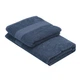 Рушник махровий Ardesto SuperSoft 70х140см, 100% бавовна, синій - зображення 5