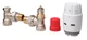 Комплект термостатичний Danfoss RAS-C2 + RA-N + RLV-S, H-подібний, нижнє підкл, RA, 1/2", кутовий - изображение 4