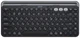 Клавіатура мембранна 2E KS250 84key, WL/BT, EN/UK, чорно-сірий - изображение 1