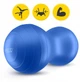 М'яч для фітнесу (арахіс) 4FIZJO Air Ball Peanut 45 x 90 см Anti-Burst Blue (P-5907739312945) - зображення 8