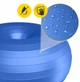 М'яч для фітнесу (пончик) 4FIZJO Air Ball Donut 50 x 27 см Anti-Burst Blue (P-5907739312969) - зображення 8
