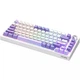 Беспроводная игровая клавиатура Proove Gaming Coupe с RGB подсветкой (Английская/Украинская раскладка) (WKCP00022402) White - изображение 3