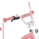 Велосипед детский PROF1 20 дюймов MB 20061-1 STAR, розовый, фонарь, багажник, подножка - изображение 8
