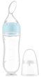 Butelka do karmienia Kidnort Retter Moln z łyżką silikonowa Niebieska 90 ml (5902983624356) - obraz 4