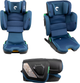 Fotelik samochodowy Kidnort Mane DS-010247 100-150 cm niebieski (5902983631194) - obraz 3