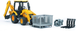 Koparka Bruder JCB MIDI CX backhoe loader (4001702024277) - obraz 9