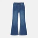 Детские джинсы-клеш на резинке для девочки H&M 1102642p13 122 см Синие (KC1000000048561) - изображение 1