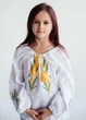 Дитяча вишиванка для дівчинки vishivano4ka 912-6.1 140-146 біла - изображение 2
