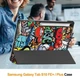 Чохол Smart Case на Samsung Galaxy Tab S10 FE Plus (13.1") / чохол для планшета з функцією підставки / graffiti - зображення 4
