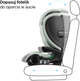 Автокрісло Kidnort Natt DS-010447 100-150 см зелене (5902983631217) - зображення 5