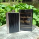 Фляга Hip Flask Snake GDA-9/7Black 9Oz/266ml из нержавеющей стали - изображение 4