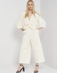 Брюки кюлоты Zara Ж1095364 (4661/260/712) S Молочные - изображение 1