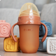 Butelka do karmienia Kidnort Eple 6+ m brązowa 250 ml (5902983634119) - obraz 2
