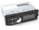 Магнітола автомобільна 1DIN A-Plus 1094 Автомагнітола MP3 з USB, SD, FM, панель знімна Чорна - зображення 6