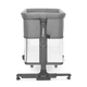 Дорожная кроватка Kidnort Snäckskal серая (DD-100137) (5902983625599) - изображение 9
