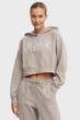 Жіноче сіре худі DKNY L DP4T9938 - зображення 2