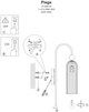 Lampa wisząca Light Prestige Piega 1 1xE14 Amber (LP-939/1P amber) - obraz 8