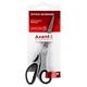 Ножиці Axent Duoton 6302-01-A, 20 см, з прогумованими ручками, сіро-чорні - зображення 3