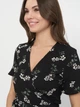 Сукня Vero Moda чорний в квіти TMABO788 M - изображение 4