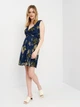 Сукня Vero Moda темно-синій в візерунки з принтом MEPMJ762 XL - изображение 3
