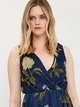 Сукня Vero Moda темно-синій в візерунки з принтом MEPMJ762 XL - изображение 4