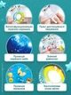 Карусель на ліжечко мобіль дитячий каруселька для дітей з музикою пультом проектором на коляску для новонароджених - зображення 9