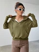 Худи женское SHEIN GD-00146080 M Хаки (DN3012300034216) - изображение 1