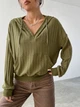 Худи женское SHEIN GD-00146080 M Хаки (DN3012300034216) - изображение 3