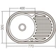 Мойка для кухни ZERIX Z7750-08-180D (Decor) (ZX1597) - изображение 3