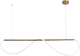 Люстра Light Prestige Meleca M LED CCT Gold (LP-2345/1P M GD) - зображення 1
