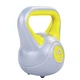Гиря LiveUp PLASTIC KETTEL BELL 4 кг Grey/Yellow - изображение 2
