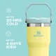 Термокружка Stanley / Пляшка для води з ручкою IceFlow Flip Straw Tumbler with Handle 0,89 л - зображення 3