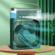 Портативный мини-кондиционер с подсветкой Mini AIR Conditioner с увлажнителем воздуха Зеленый - изображение 2