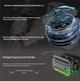 Электроскутер на аккумуляторе A+ 1500W с 12 дюймовыми колесами и NFC-функцией MES 1027-4 PHANTOM Красный - изображение 6