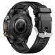 Смарт-годинник LEMFO KT80 Black (дзвінки, пульсоксиметр, ліхтарик, українське меню) 515мАг - зображення 4