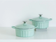 Гусятниця Buydeem чавунна емальована Cozy Greenish 2.9 л (6950386606751) - зображення 10
