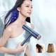 Фен для волос со складной ручкой Hair Dryer 2200 Вт, складной дорожный фен для сушки и укладки волос с концентратором, 3 температурными режимами, ионизацией и холодным обдувом. Синий RDH-22-Blue - изображение 9