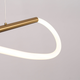 Lampa wisząca Light Prestige Meleca S Złota (LP-2345/1P S GD CCT) - obraz 7