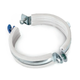 Хомут трубный оцинкованный KOER KCB.10.G 1-1/2" (47-51) серый (KR2788) - зображення 1